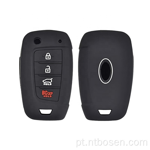 Button Silicone Car Key Housing Jacket